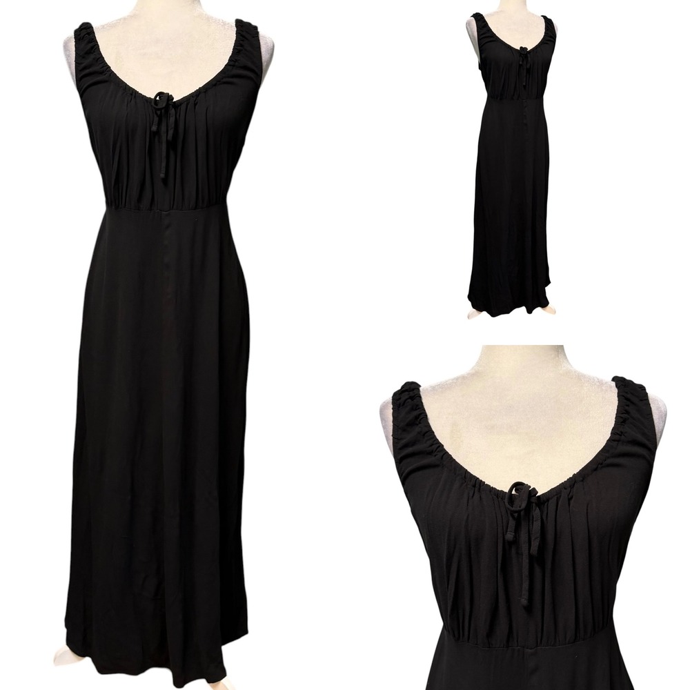 Old Navy Maxi Dress‎ Womens L Tall Baby doll  Sleeveless Minimalist Empire Waist